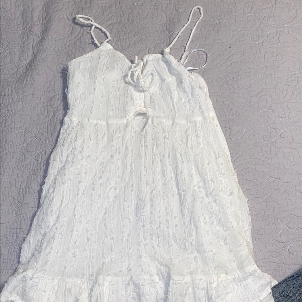 White dress